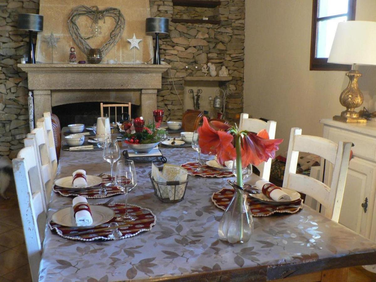 Le Galaveyson Bed & Breakfast Le Grand-Serre Exterior foto